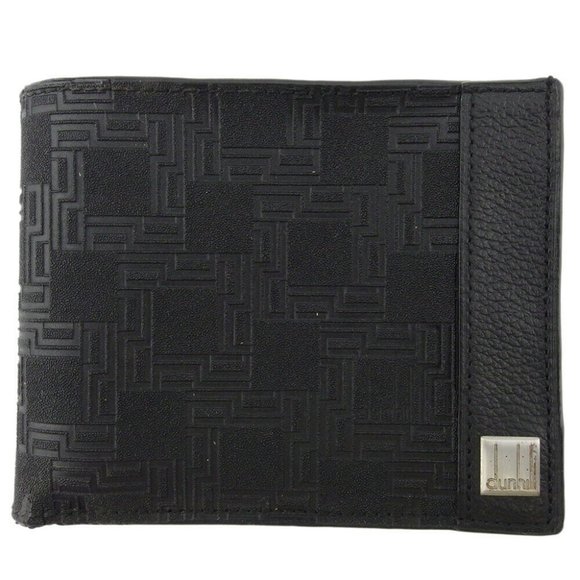 dunhill wallets Dee Eight D8 PVC ~ leather Auth used T18851 - Picture 1 of 8